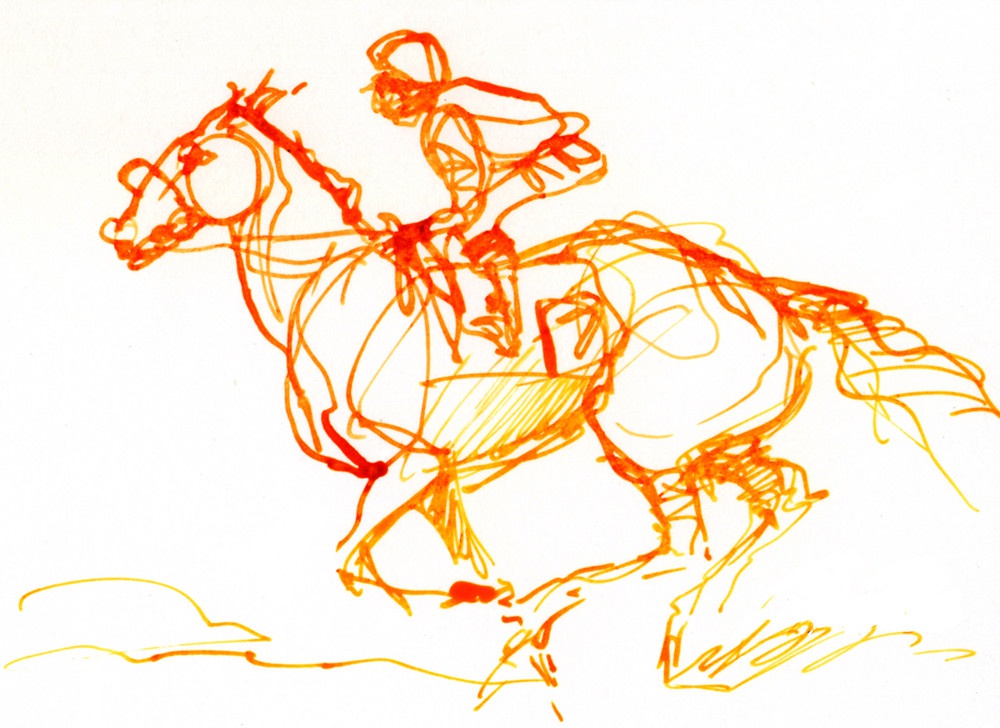 illustration marie laure manceaux cheval 6.jpg - Marie-Laure MANCEAUX | Virginie